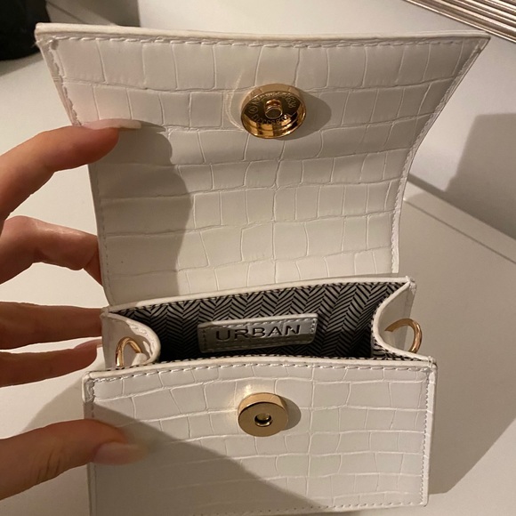 mini white handle bag - Picture 4 of 6